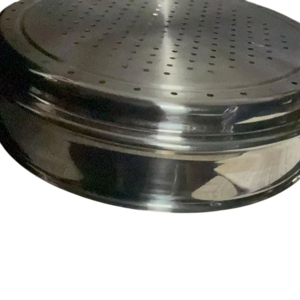 Pampered Chef 12” Stainless Steel Steamer Insert